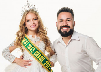 Paulo Filho assina preparação de Ana Carolina Leite, eleita Mini Miss Brasil 2021
